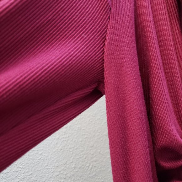 Ultra Flirt Maroon Bodycon Dress - Picture 5 of 9